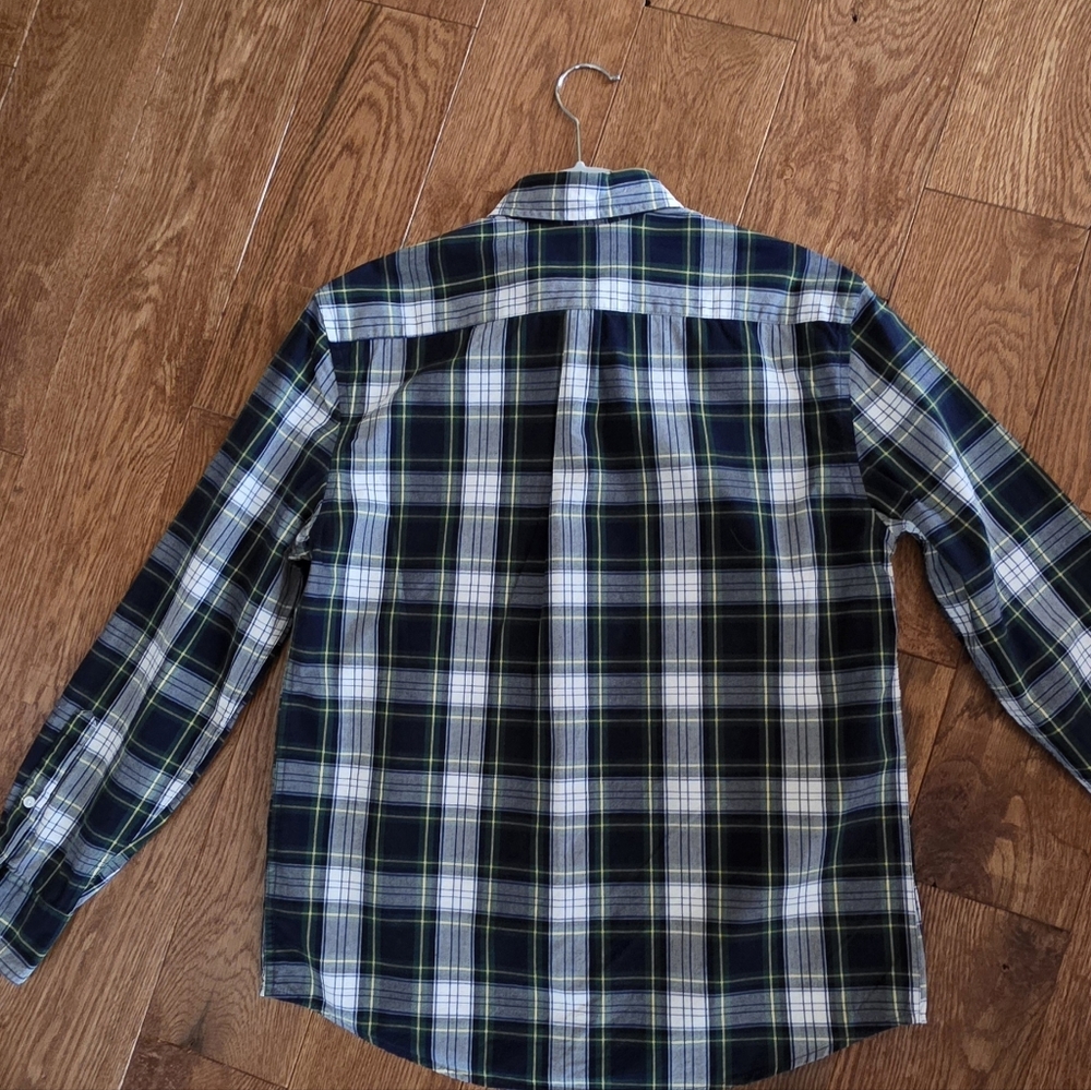 J.Crew Crewcuts Plaid Button-Down Shirt – Size 14 - Picture 4 of 6